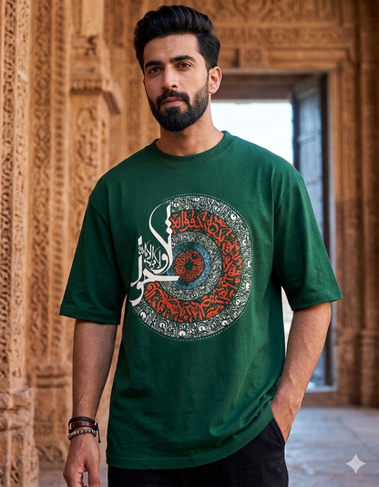 Noor-e-Ali – Sacred Arabic Calligraphy Spiral